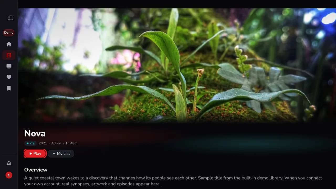 تفاصيل العنوان — demo app screen